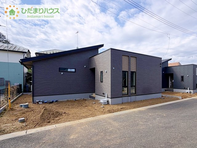 【駐車場】 | 土浦市高岡　新築戸建　4号棟 | カースペースは2台分確保!(^^)!