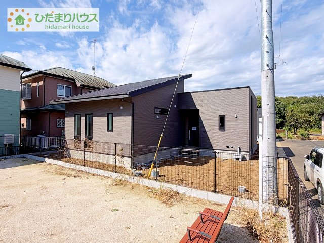 【外観】 | 土浦市高岡　新築戸建　4号棟 | デザイナーズのようなお洒落な外観です(^^♪