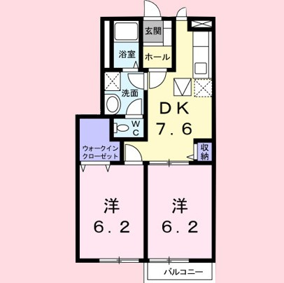 グレイス Iの間取り
