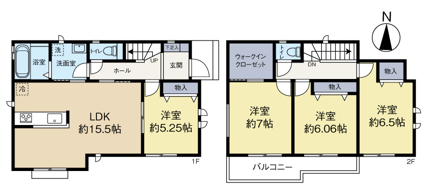 ハートフルタウン新田三丁目 新築戸建