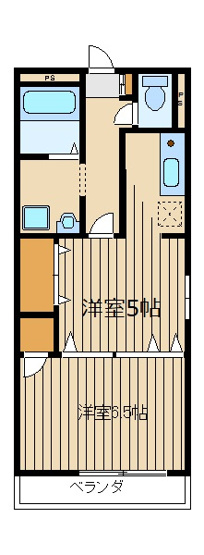 【間取り】 | コーポ高階