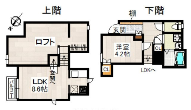 【間取り】 | ＣＢ博多南カレント