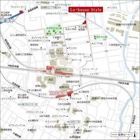 Ｌｏ・ｈｏｕｓｅ　Ｓｔｙｌｅの地図