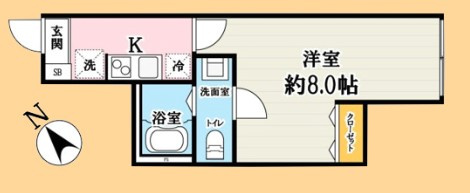 カフーティーダ和光市の間取り