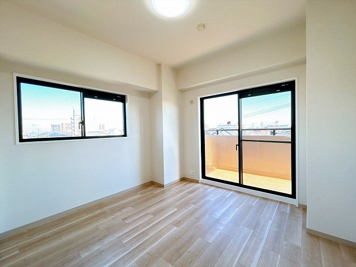 リフォーム　中古マンション　ビューパレス大浜　平成7年築の洋室