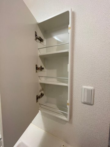 ソレイユⅠの収納|洗面収納です