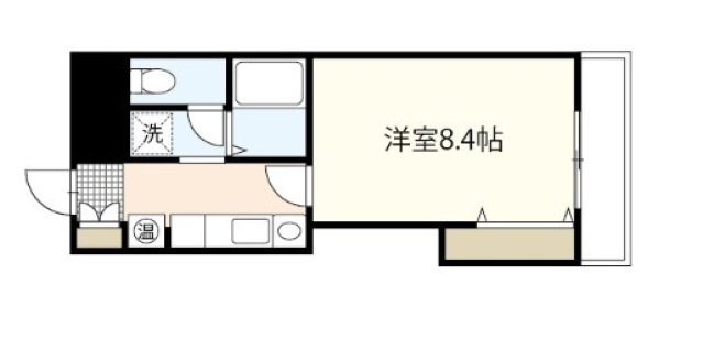 アンブシュール京橋の間取り