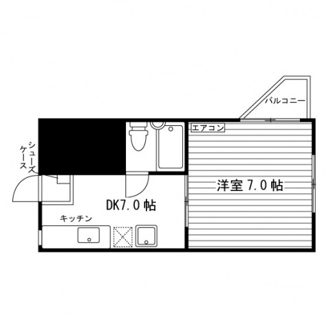 K2ビルの間取り