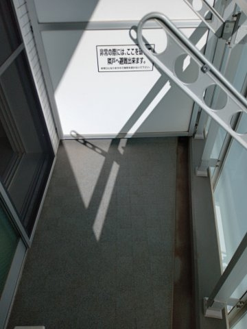 ファンファーレ調布のバルコニー