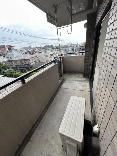 リンデンハイム赤塚のバルコニー