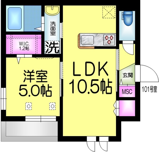 メゾンＮＳの間取り|★間取り★