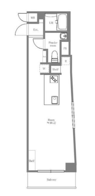アルス市ヶ谷薬王寺の間取り|アルス市ケ谷薬王寺