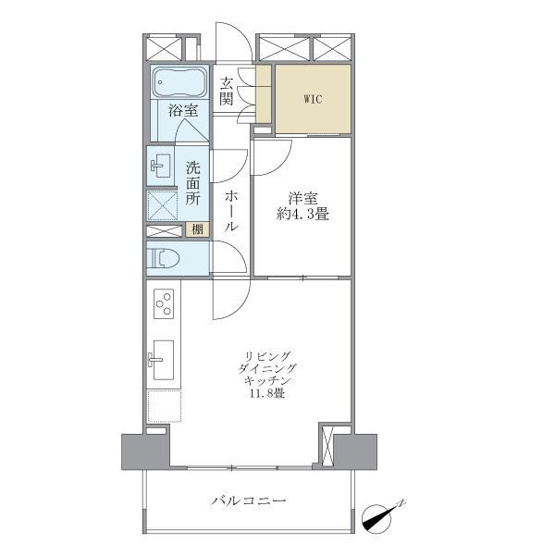 【間取り】 | レグノカリテ品川シーサイド 