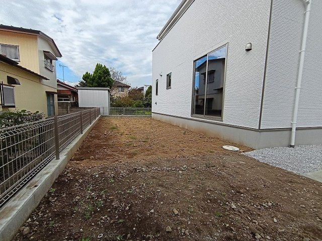 KIP高崎市棟高町1期新築の庭|現地撮影