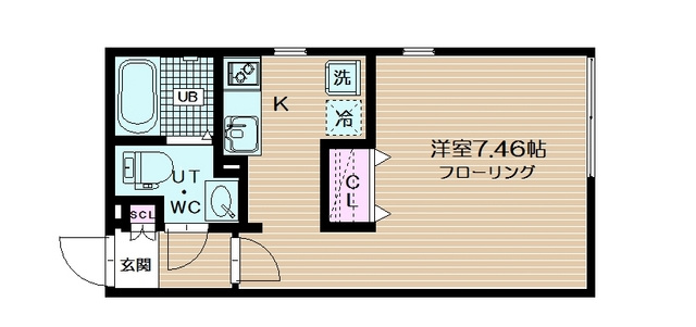 ブランシェ荏原中延の間取り