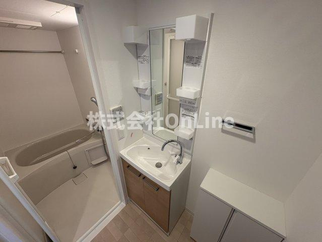 大阪市東成区深江南１丁目の賃貸マンションの洗面所