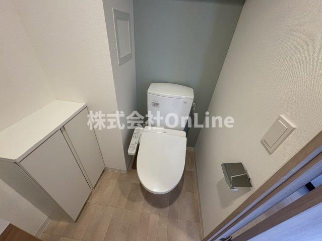 大阪市東成区深江南１丁目の賃貸マンションのトイレ