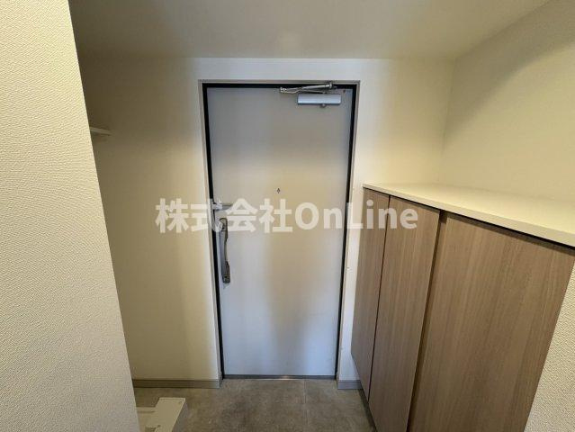 大阪市東成区深江南１丁目の賃貸マンションの玄関