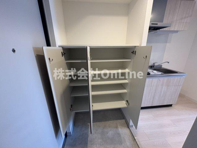 大阪市東成区深江南１丁目の賃貸マンションの収納
