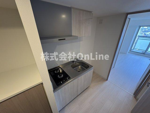 大阪市東成区深江南１丁目の賃貸マンションのキッチン
