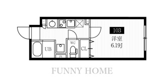【間取り】 | エルファーロ中目黒