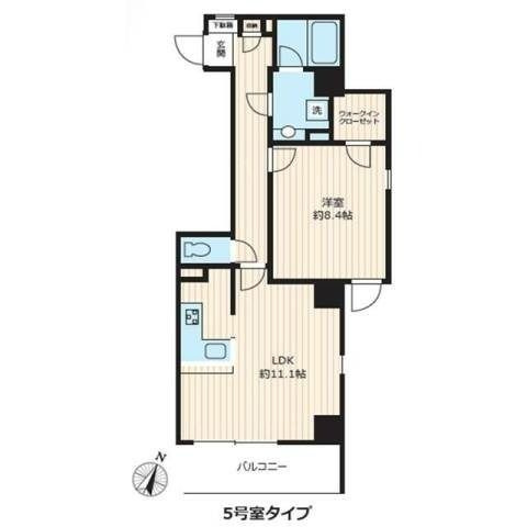メトロフロント神田の間取り