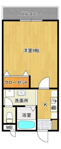 パーシモン茨木の間取り