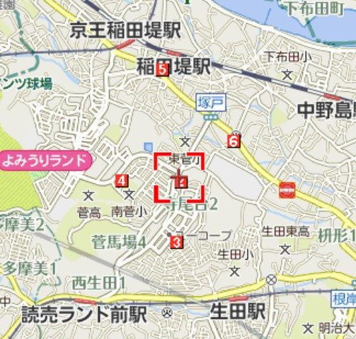 Chateau Avenirの地図