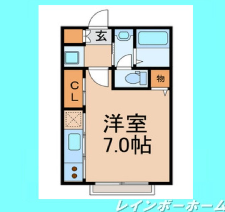 積水ハウス施工☆洗面台独立☆２口コンロ☆浴室乾燥機☆の間取り