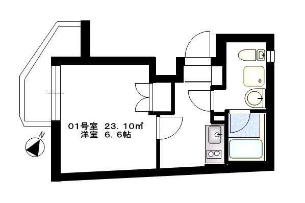 ｂ’ＣＡＳＡ学芸大学の間取り