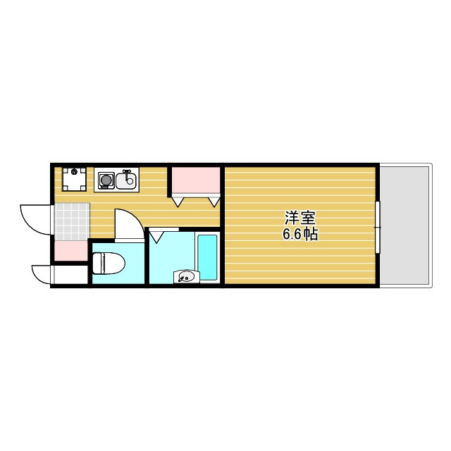 エクセレント上新10の間取り