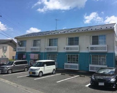 フレグランス小松原第２の駐車場