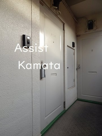 トヨハイツの玄関