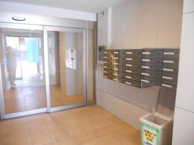 グランシティレジデンス京都駅前（旧GARNET RESIDENCE 七条河原町）のエントランス