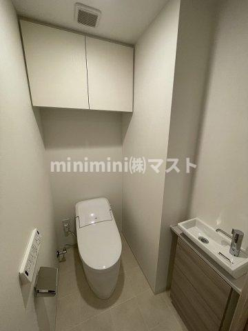 ザ・パークハビオ阿倍野昭和町のトイレ