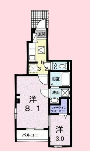 グランデ　ヴィレッジの間取り