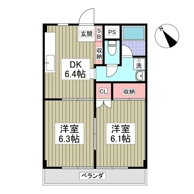 上の台Nスカイの間取り