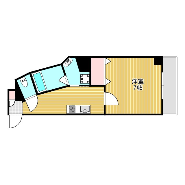 パウゼ西本町の間取り