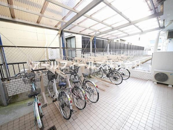 松戸市西馬橋幸町の賃貸マンションのその他共用部分|駐輪場完備