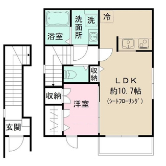 【間取り】 | Ｌ’ａｖｅｎｉｒ | 間取りです。