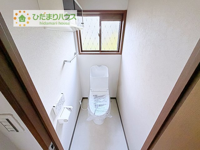 【トイレ】 | 土浦市板谷4丁目　中古戸建 | 温水洗浄便座ついてます(^^♪