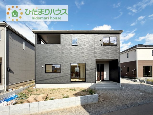 【外観】 | 土浦市神立町第9　新築戸建　4号棟 | 木田余ショッピングセンターまで徒歩19分！家族との時間が増えそうですね！