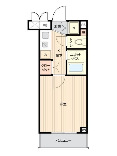 ルーブル中目黒弐番館の間取り