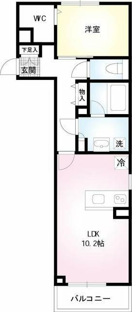 ＦＩＫＡの間取り|間取りです。