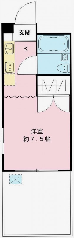 ホワイトレジデンスの間取り