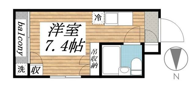 メゾン・ド・エコルスの間取り
