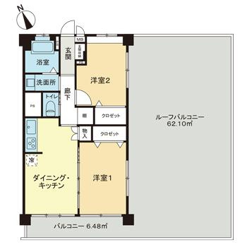 井草サマリヤマンションの間取り