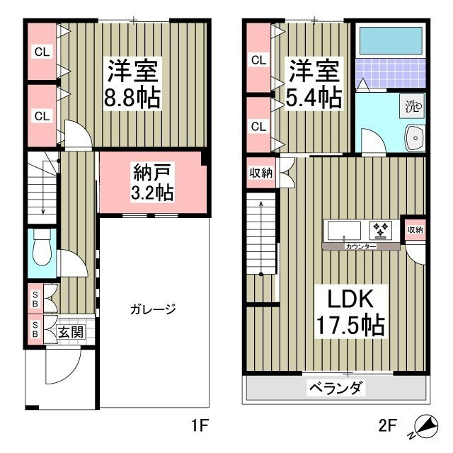 El alivioの間取り