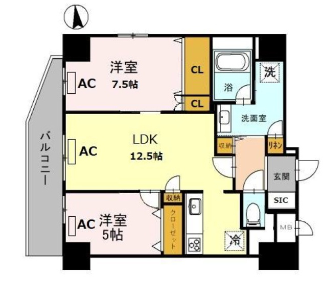【間取り】 | 玉造BASE