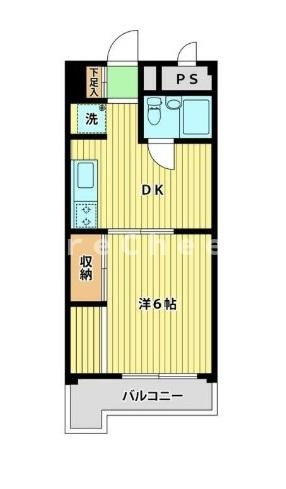 【間取り】 | コンチネンタルハイツ御殿山